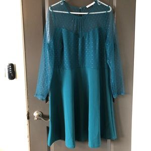 Ricki’s Teal dress size 16.